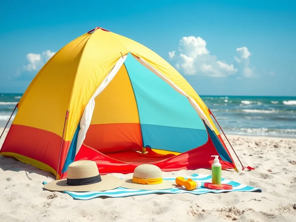 Jak prawidłowo składanie namiotu plażowego: porady i techniki