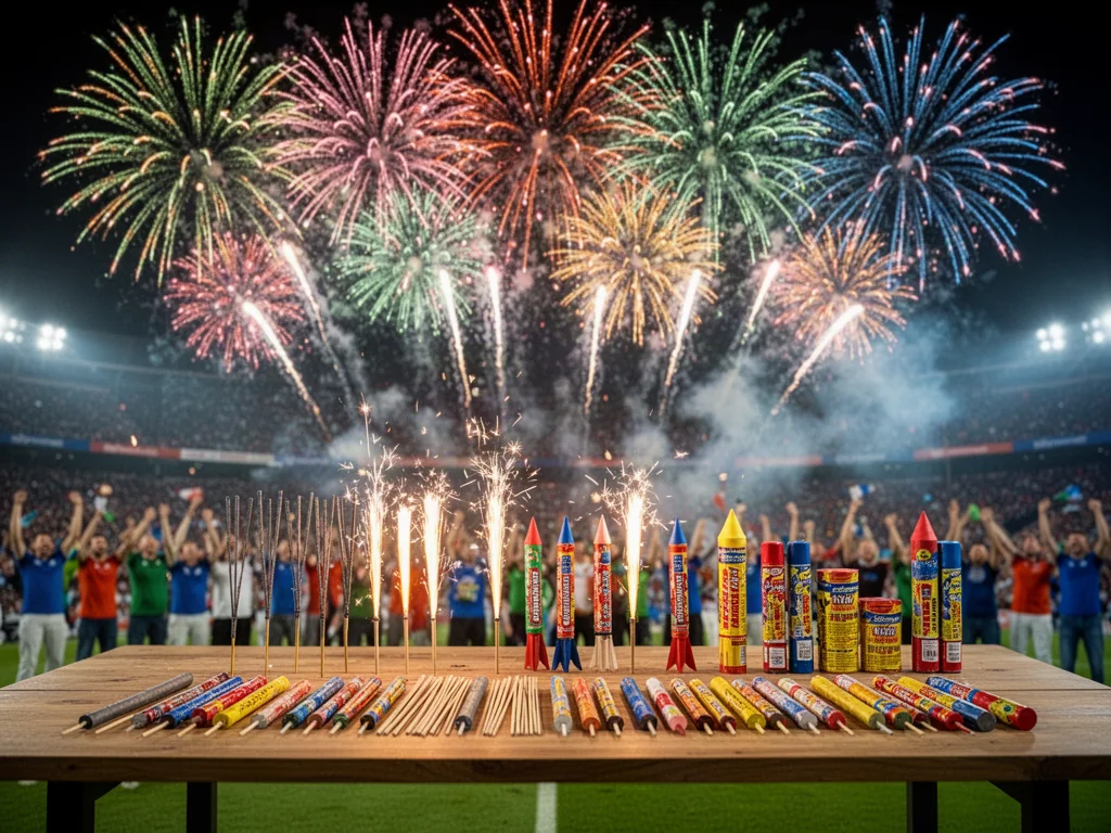 Pirotechnika a pirotechnika kibicowska od Pyrostar – dlaczego to nie to samo?